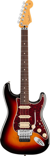 Fender Player II Modified Stratocaster HSS Floyd Rose in Three Tone Sunburst - Image 2