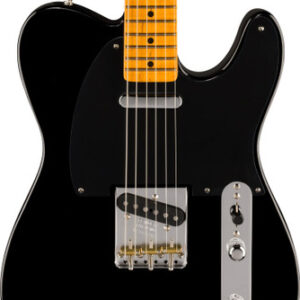 Fender American Vintage II 1951 Telecaster in Black, Flame Maple Neck
