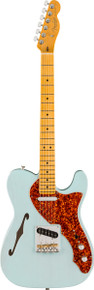 Fender FSR American Professional II Telecaster Thinline in Transparent Daphne Blue - Image 3