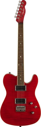 Fender FMT Telecaster HH in Crimson Red Transparent - Image 2