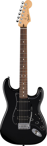 Fender Standard Series Stratocaster HSS in Black - Image 2