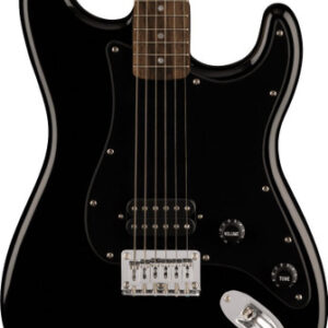 Squier Sonic Stratocaster HT H Laurel Fingerboard Black Pickguard Black
