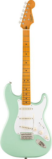 Squier Classic Vibe 50's Stratocaster with Maple Fingerboard in Surf Green - Image 2