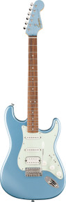 Squier Limited Edition Classic Vibe '60s Stratocaster HSS in Ice Blue Metallic with Matching Headstock - Image 3