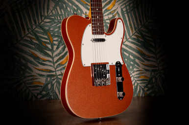 Squier Limited Edition Classic Vibe '60s Custom Telecaster in Candy Tangerine - Image 2