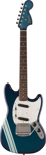 Squier FSR Classic Vibe 60s Mustang in Competition Burgundy, Laurel Fretboard - Image 2