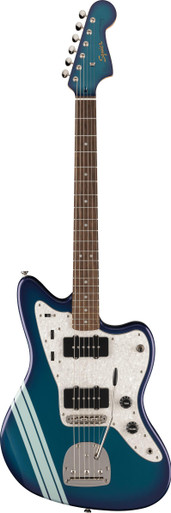 Squier FSR Classic Vibe 60s Jazzmaster in Competition Burgundy, Laurel Fretboard - Image 2