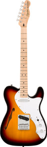 Squier Affinity Series Telecaster Thinline in 3-Color Sunburst - Image 3
