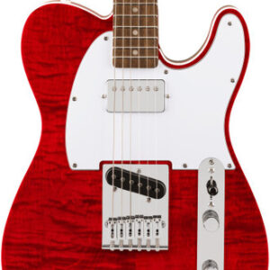 Squier Affinity Series Telecaster FMT SH in Crimson Red Transparent