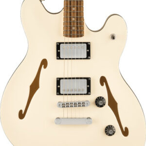 Squier Affinity Series Starcaster Deluxe in Olympic White