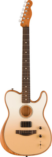 Fender FINNEAS Signature Acoustasonic Player Telecaster in Cappuccino Fade - Image 2