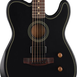 Fender Acoustasonic Standard Telecaster in Black
