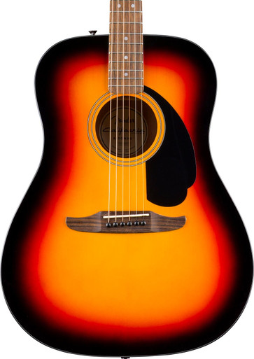 Fender California Standard Redondo Dreadnought Acoustic Guitar in 3-Colour Sunburst - Image 1