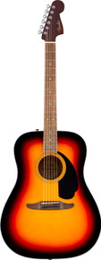Fender California Standard Redondo Dreadnought Acoustic Guitar in 3-Colour Sunburst - Image 3