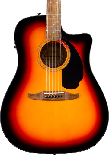 Fender California Standard Redondo CE Dreadnought Electro Acoustic in 3-Colour Sunburst - Image 1
