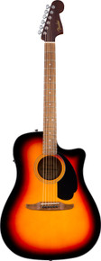 Fender California Standard Redondo CE Dreadnought Electro Acoustic in 3-Colour Sunburst - Image 3