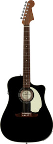 Fender California Standard Redondo CE Acoustic Guitar in Black with Cutaway - Image 3