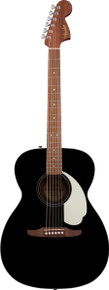Fender California Standard Monterey Acoustic Guitar in Black - Image 3