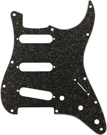 Fender Hybrid Glass/Glitter Stratocaster SSS Pickguard in Dark Grey Sparkle - Image 2