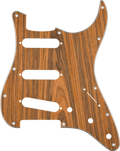 Fender Stratocaster SSS Pickguard in Rosewood - Image 1