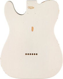 Fender Replacment Road Worn '50s Telecaster Body in White Blonde - Image 3
