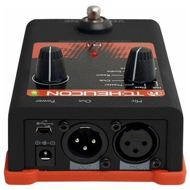 TC Helicon VoiceTone R1 stomp box Vocal tuned Reverb - works with Mic Control switch on MP-75 - Image 2
