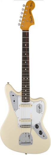 Fender Johnny Marr Jaguar Rosewood Fingerboard Olympic White - Image 2