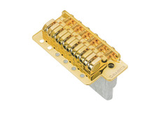 Babicz FCH Z Series Lefty 2-Point Stratocaster Tremolo in Gold - Image 2
