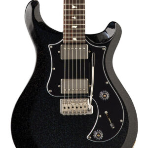 PRS S2 Standard 24 Electric Guitar in Black Rainbow Holoflake