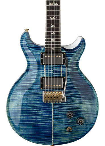 PRS Santana Retro 10 Top Electric Guitar in River Blue Pearl - Image 2