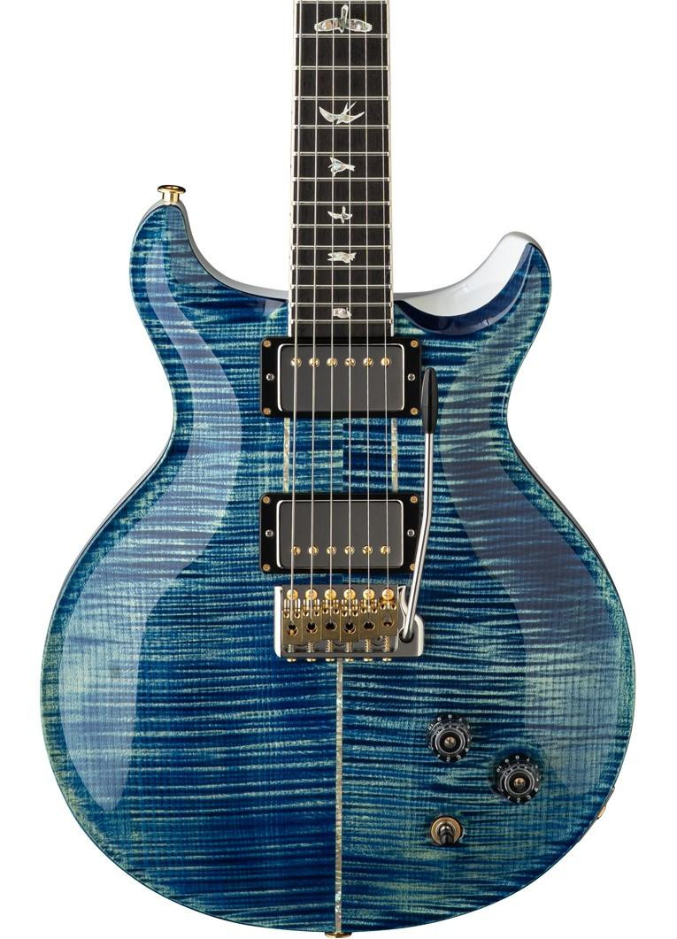 PRS Santana Retro 10 Top Electric Guitar in River Blue Pearl - Image 1