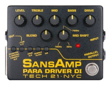 Tech 21 SansAmp Para Driver DI Instrument Pre-amp Pedal - Image 2