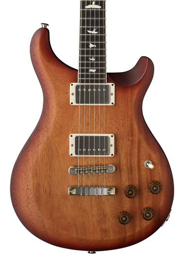PRS S2 McCarty 594 Thinline Satin Electric Guitar in Dark Cherry Sunburst - Image 2