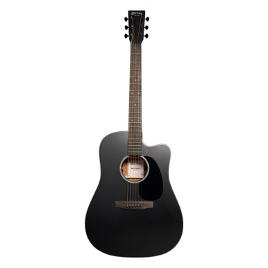 Martin Road Series DC-10E Modern Electro Acoustic Guitar in Black - Image 2