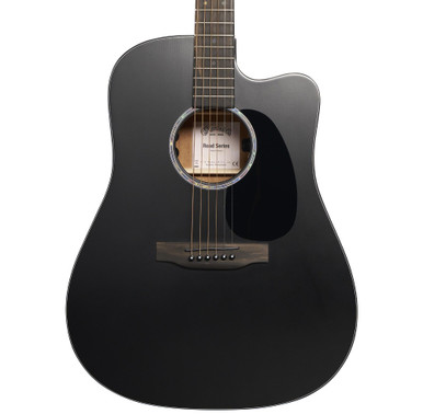 Martin Road Series DC-10E Modern Electro Acoustic Guitar in Black - Image 1