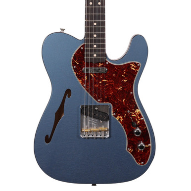 Fender Custom Shop 50's Thinline Telecaster in Super Faded Aged Midnight Blue