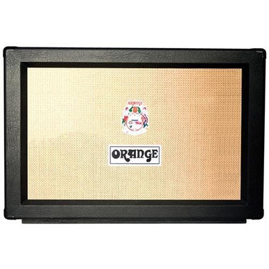 Orange PPC212 2x12 Closed Back Cabinet in Black