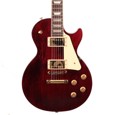 Gibson Les Paul Studio Figured in Wine Red with Gold Hardware - Image 1
