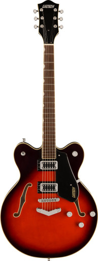 Gretsch Electromatic G5622 Center Block Stoptail in Claret Burst - Image 2