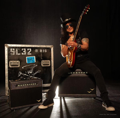 Magnatone Slash Signature M-80 2 X 12 Cabinet in Purple Python - Image 2