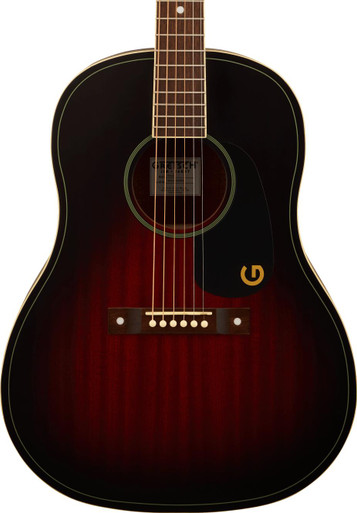 Gretsch Jim Dandy Dreadnought in Deep Cherry Burst - Image 1