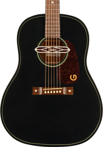 Gretsch Jim Dandy Deltoluxe Dreadnought Black Top - Image 1