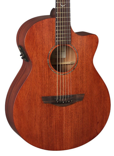Faith Naked Series Venus Mahogany Electro Acoustic Guitar with Gigbag - Image 1