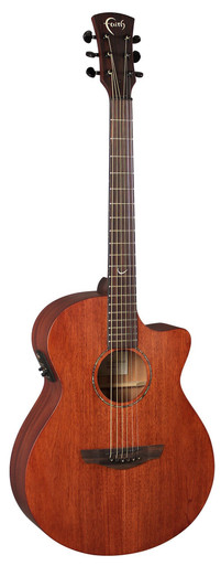 Faith Naked Series Venus Mahogany Electro Acoustic Guitar with Gigbag - Image 2
