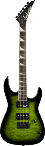 Jackson JS Series Dinky JS20 2PT in Transparent Green Burst - Image 2