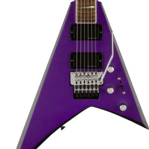 Jackson X Series Rhoads RRX24 Electric Guitar in Purple Metallic with Black Bevels