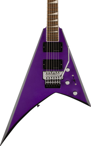 Jackson X Series Rhoads RRX24 Electric Guitar in Purple Metallic with Black Bevels - Image 1