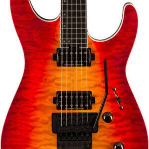 Jackson Pro Plus Series Dinky DKAQ Electric Guitar in Firestorm