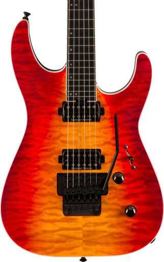 Jackson Pro Plus Series Dinky DKAQ Electric Guitar in Firestorm - Image 1