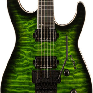 Jackson Pro Plus Series Dinky DKAQ Electric Guitar in Emerald Green